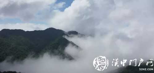 漢中出現(xiàn)了難得一見的云海景觀，仙氣十足