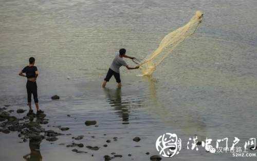 汛期漢中三號橋河灘撈魚，真的沒有危險(xiǎn)嗎？