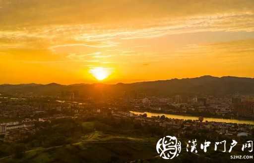 西鄉(xiāng)· 彩霞飄 夕陽(yáng)紅！