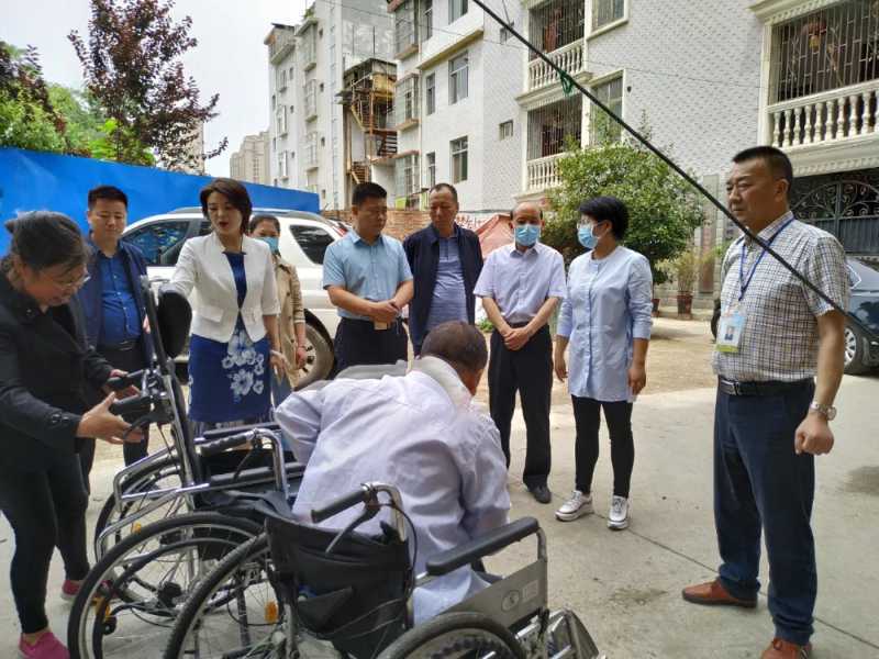 漢中市區殘聯開展助殘日活動