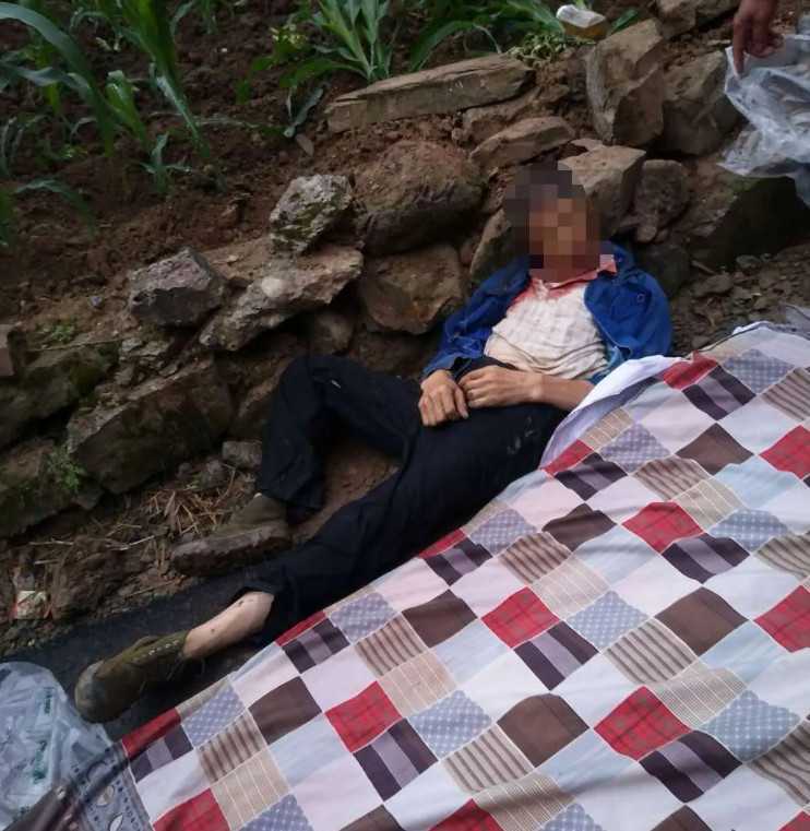 漢中寧強一面包車路滑失控，致路邊農戶當場死亡！