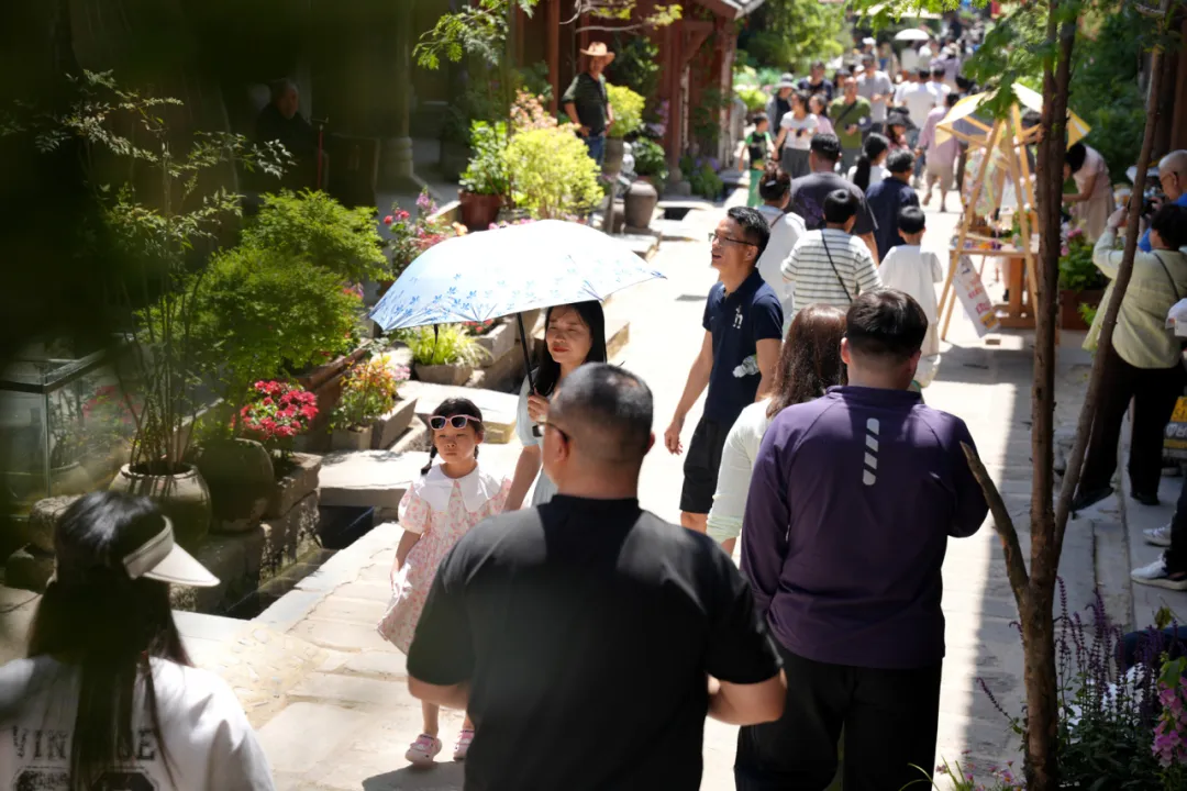 留壩文旅融合引燃“五一”熱